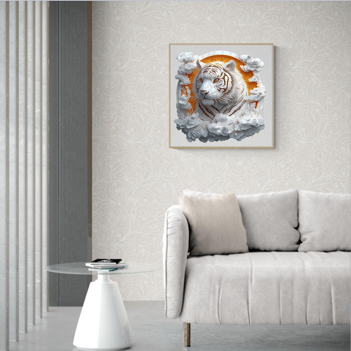 3D Tiger Wooden Jigsaw Puzzle