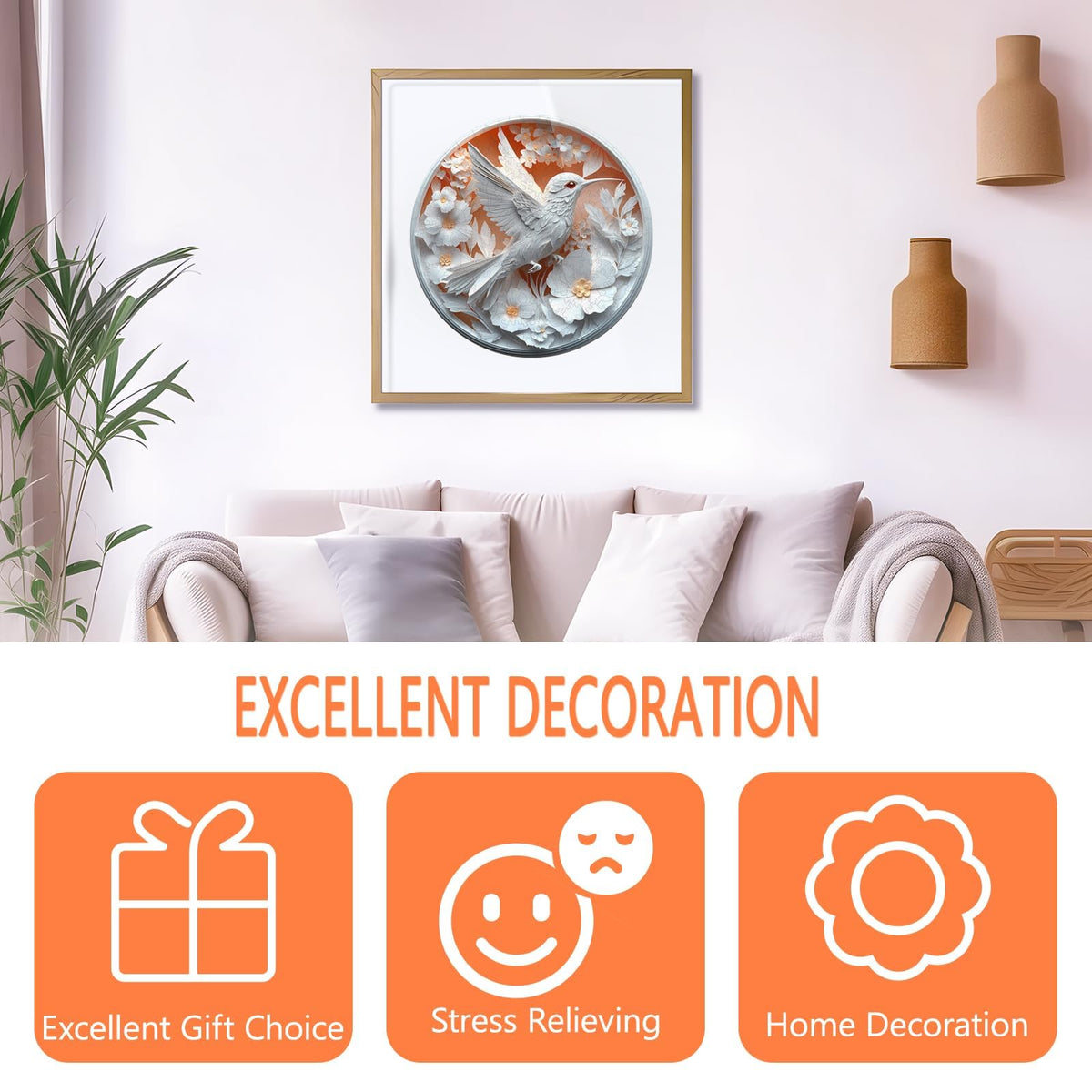 3D Hummingbird Wooden Jigsaw Puzzle
